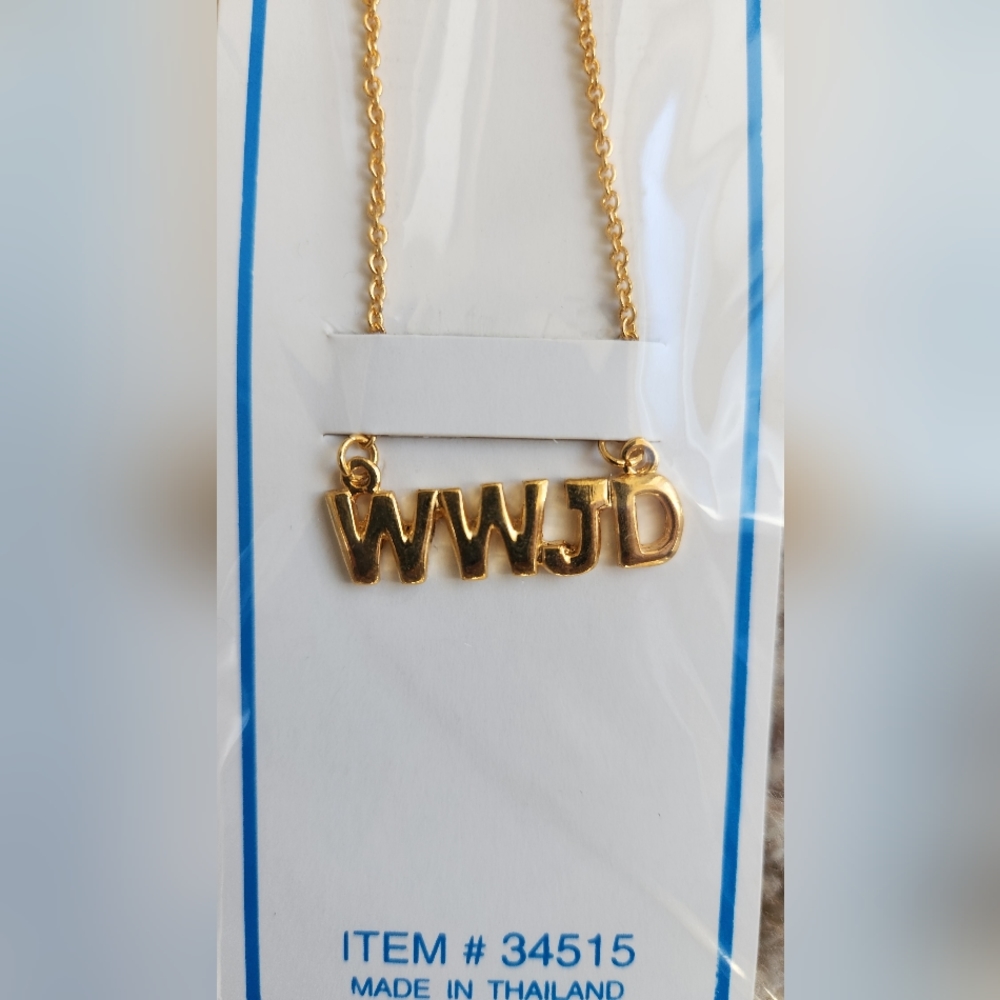 WWJD necklace